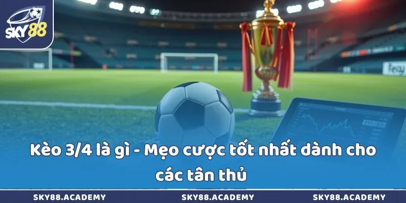 Kèo 3/4 là gì - Mẹo cược tốt nhất dành cho các tân thủ 